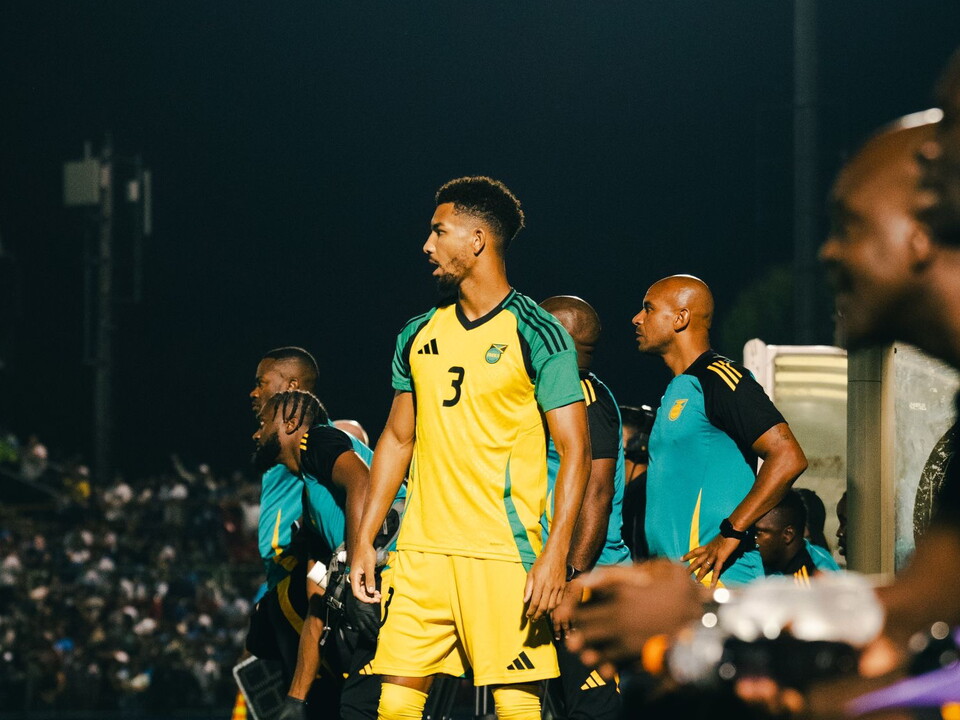 Mason Holgate in action for Jamaica (Photo: Official J.F.F)