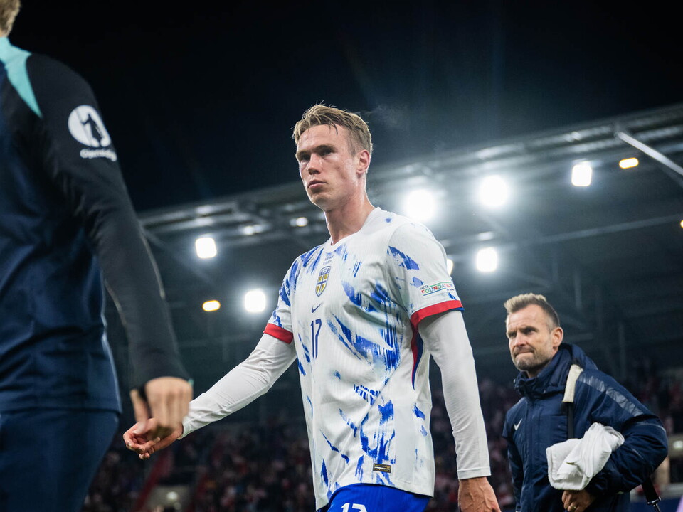Torbjørn Heggem in action for Norway.