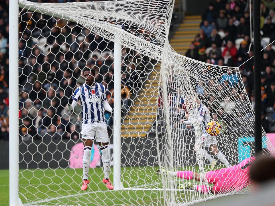 Josh Maja scores against Hull City