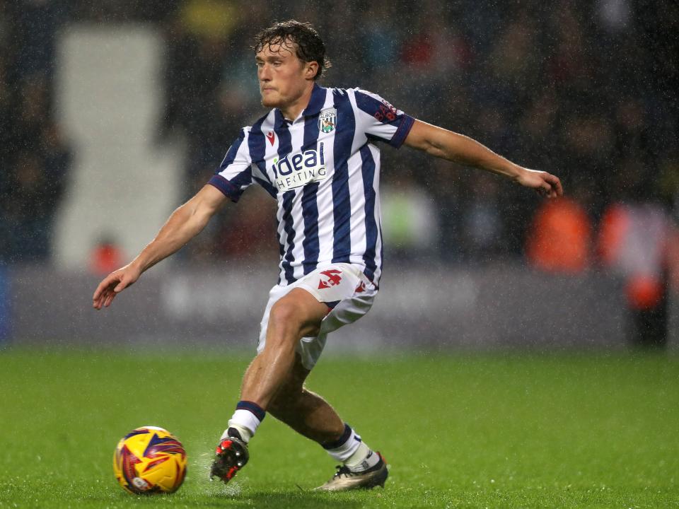Callum Styles on the ball against Norwich City 