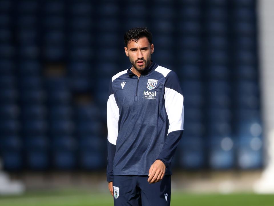 Gianluca Frabotta in the 24/25 Macron Trainingwear