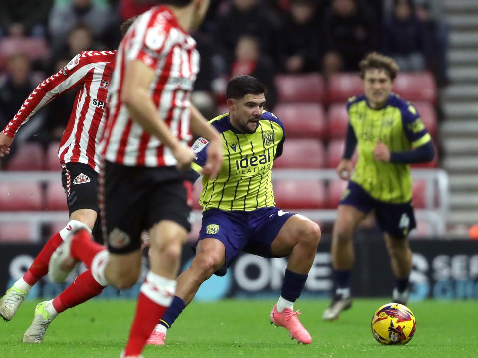 Alex Mowatt in action.