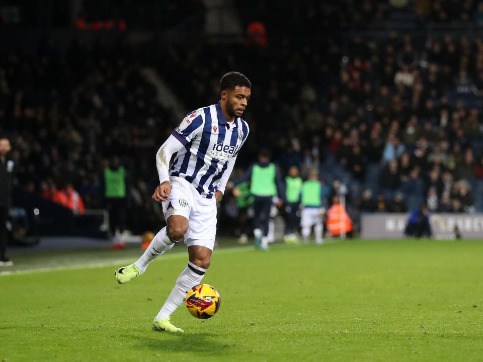 Darnell Furlong on the ball against Coventry City 