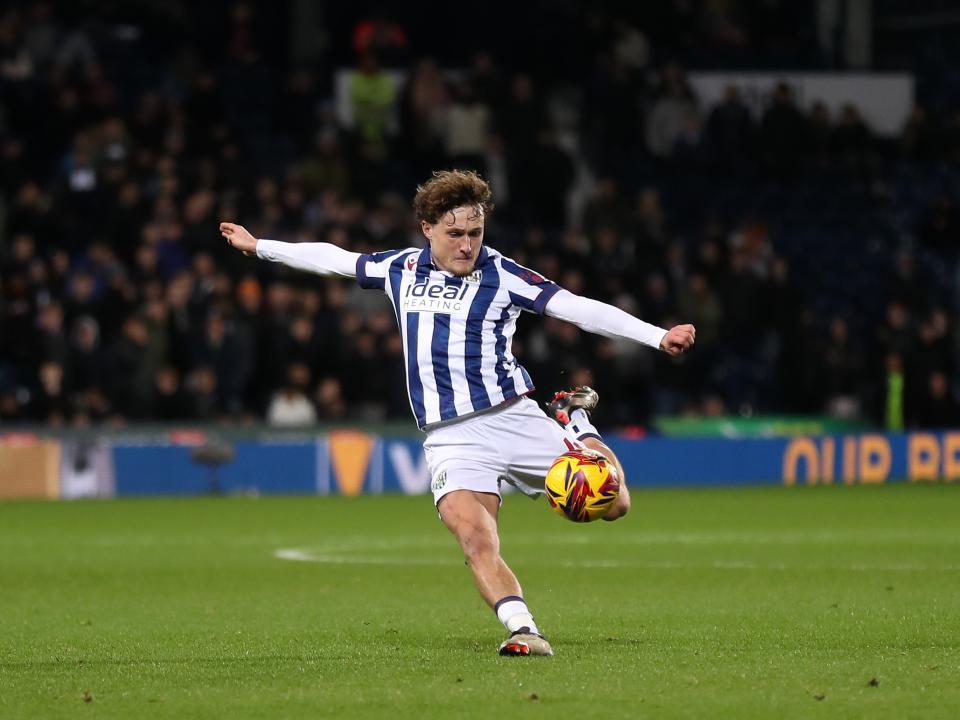 Callum Styles on the ball against Coventry City 