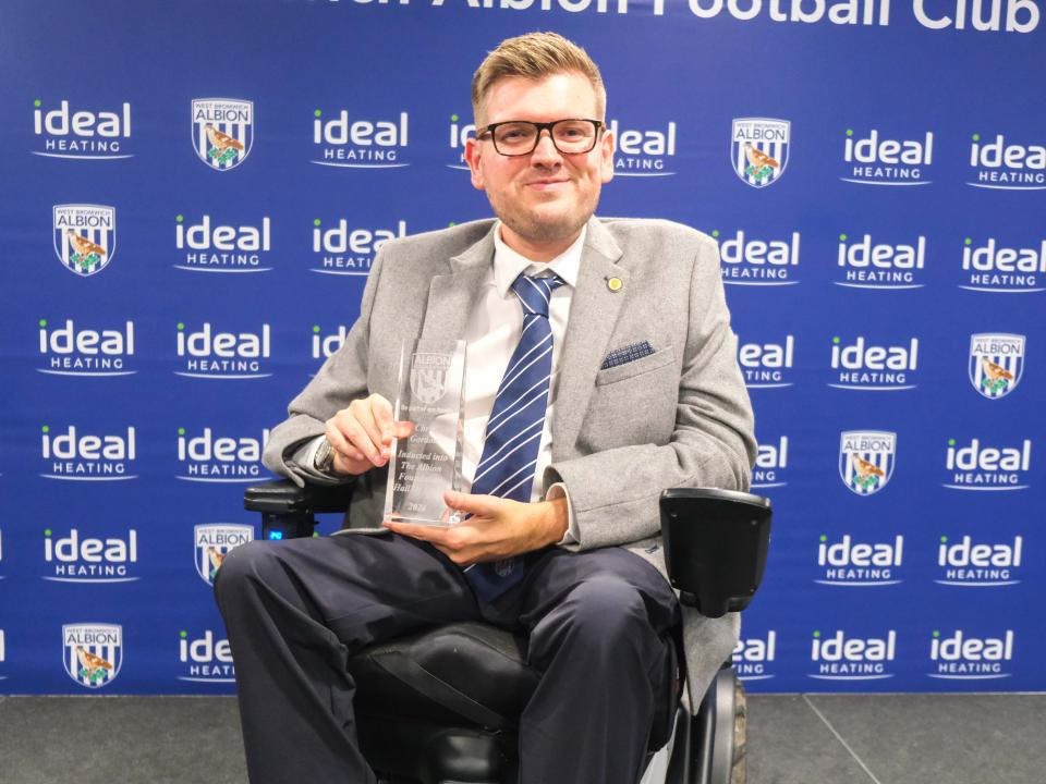 Chris Gordon - The Albion Foundation Hall of Fame.