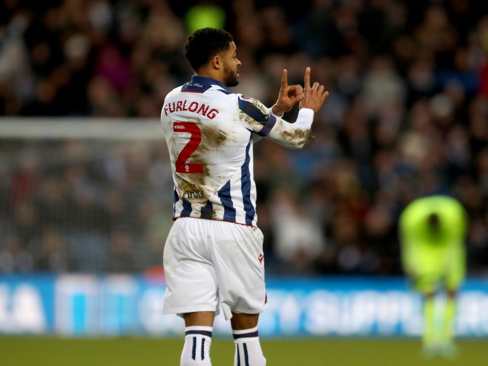 Darnell Furlong in action against Portsmouth