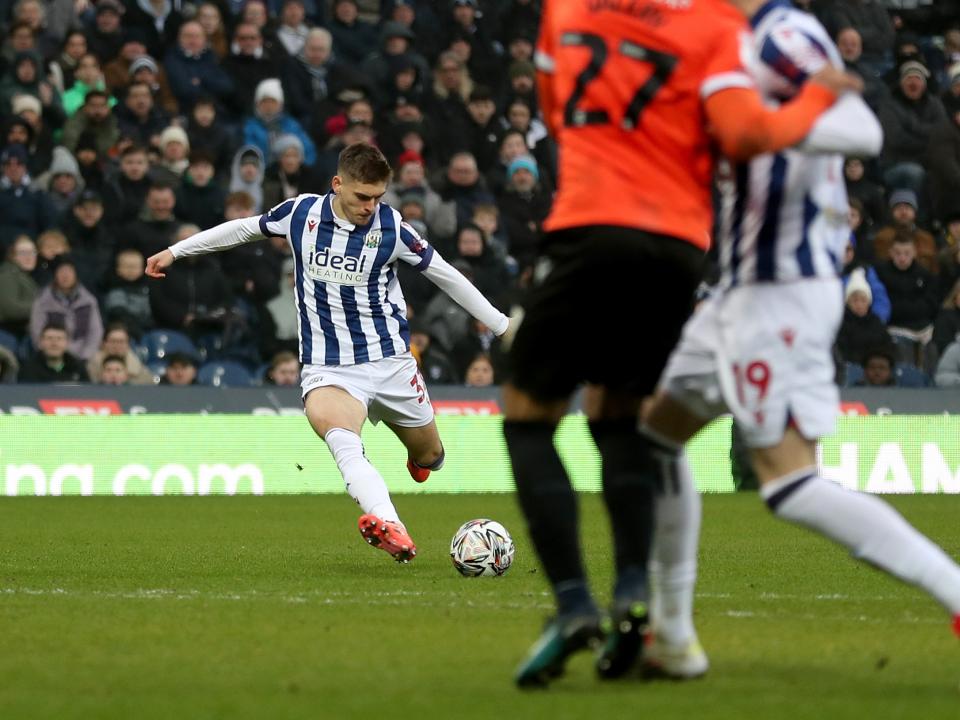 Tom Fellows in action against Sheffield Wednesday
