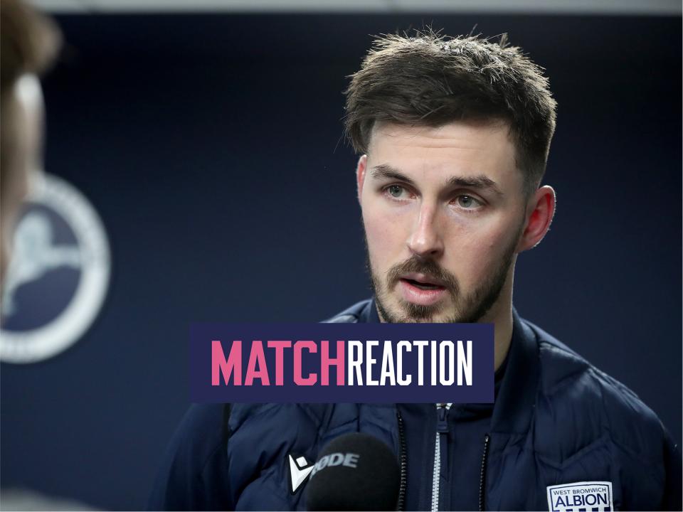 Joe Wildsmith is interviewed after Albion's draw at Millwall
