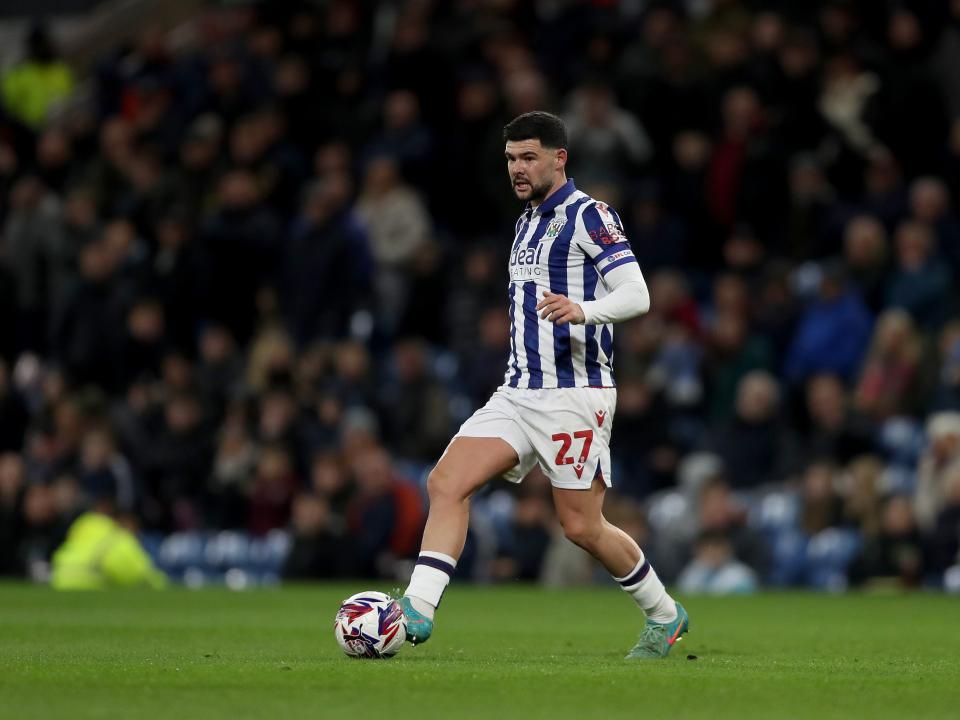 Alex Mowatt in action against Burnley 