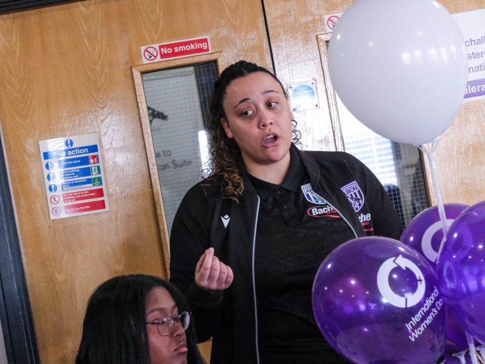 Inspires mentor Eleisha.