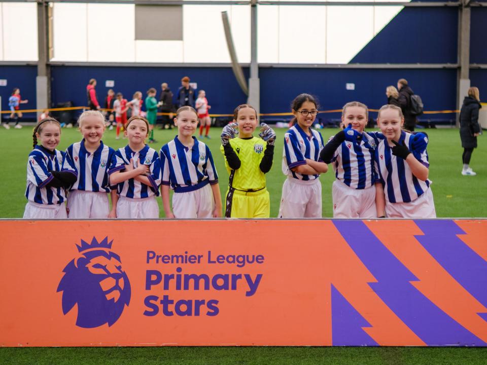 Yew Tree Primary representing Albion.