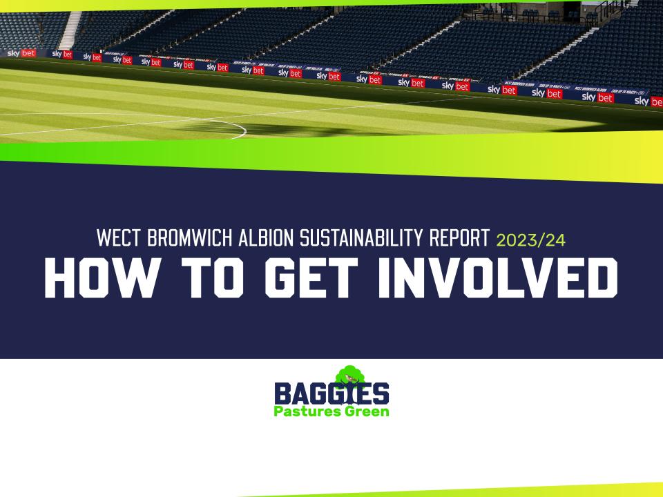 How to Get Involved - Baggies Pastures Green