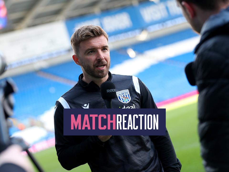 James Morrison is interviewed after Albion's draw at Cardiff