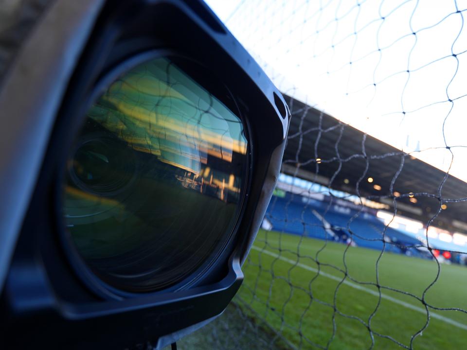 An image of a television camera at The Hawthorns
