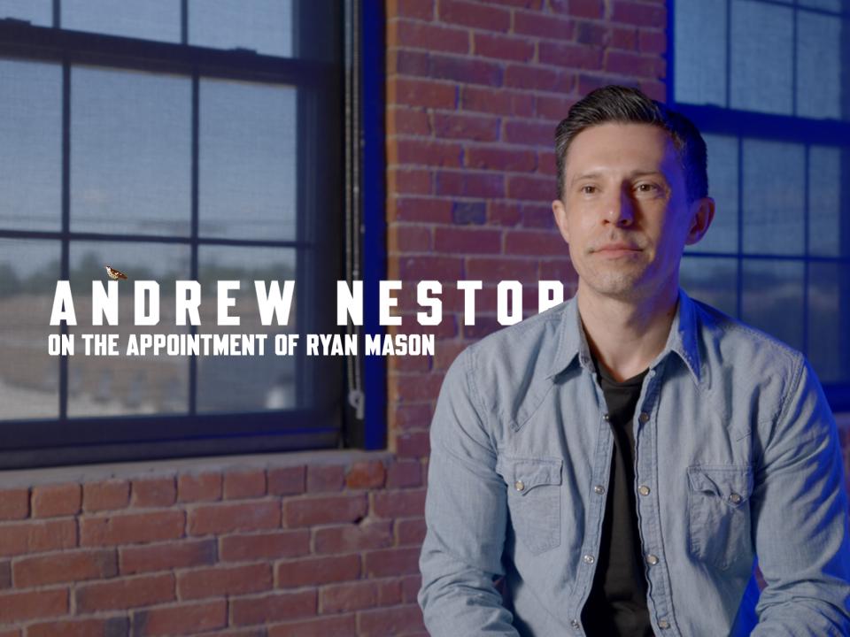 Andrew Nestor is interviewed by WBA TV 