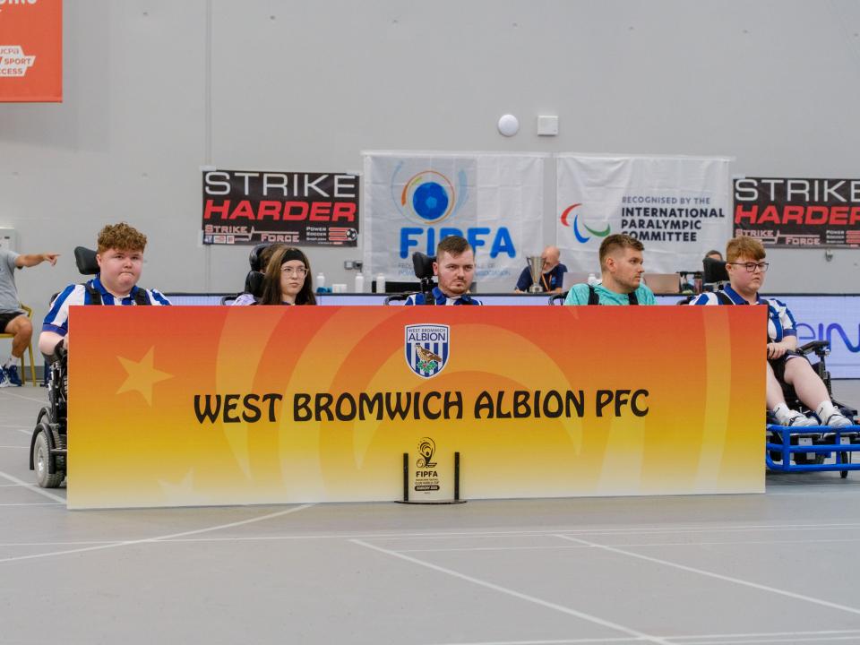 Albion Powerchair at the Club World Cup.