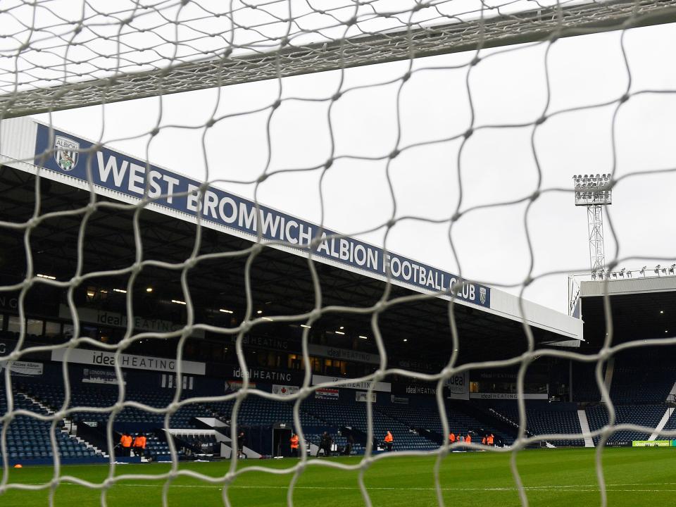 A general view of the Halfords Lane stand at The Hawthorns 