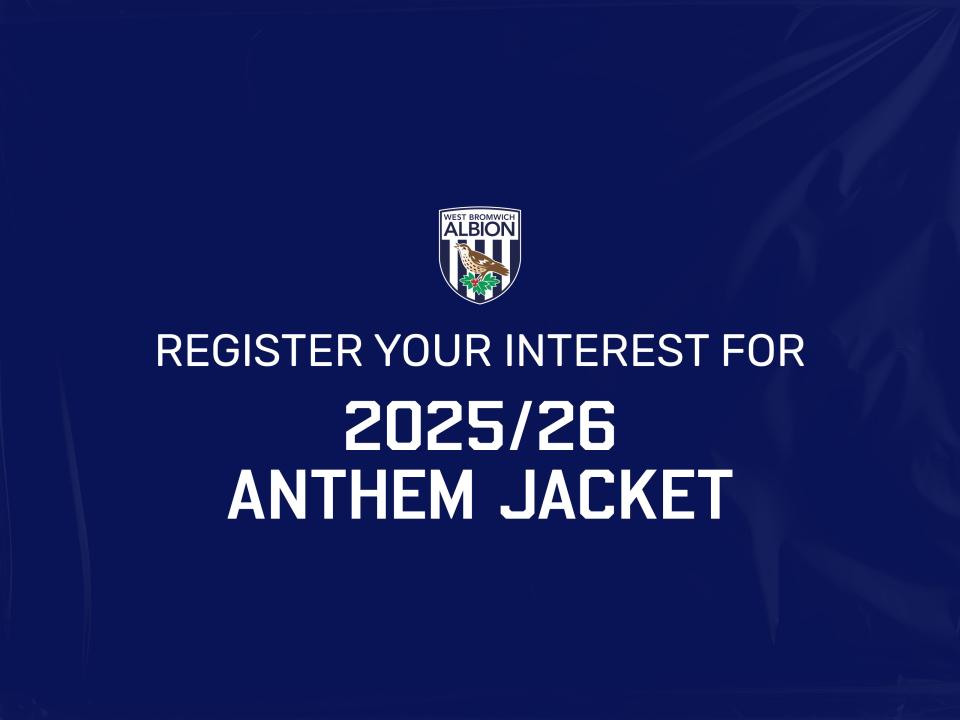 Register Your Interest for 2025/26 Anthem Jacket
