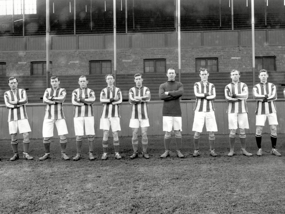 1914/15 WBA Team Line Up 