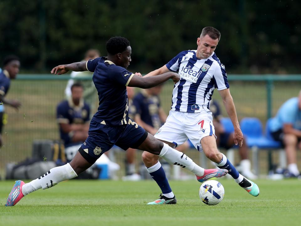 Jed Wallace in action against Port Vale 