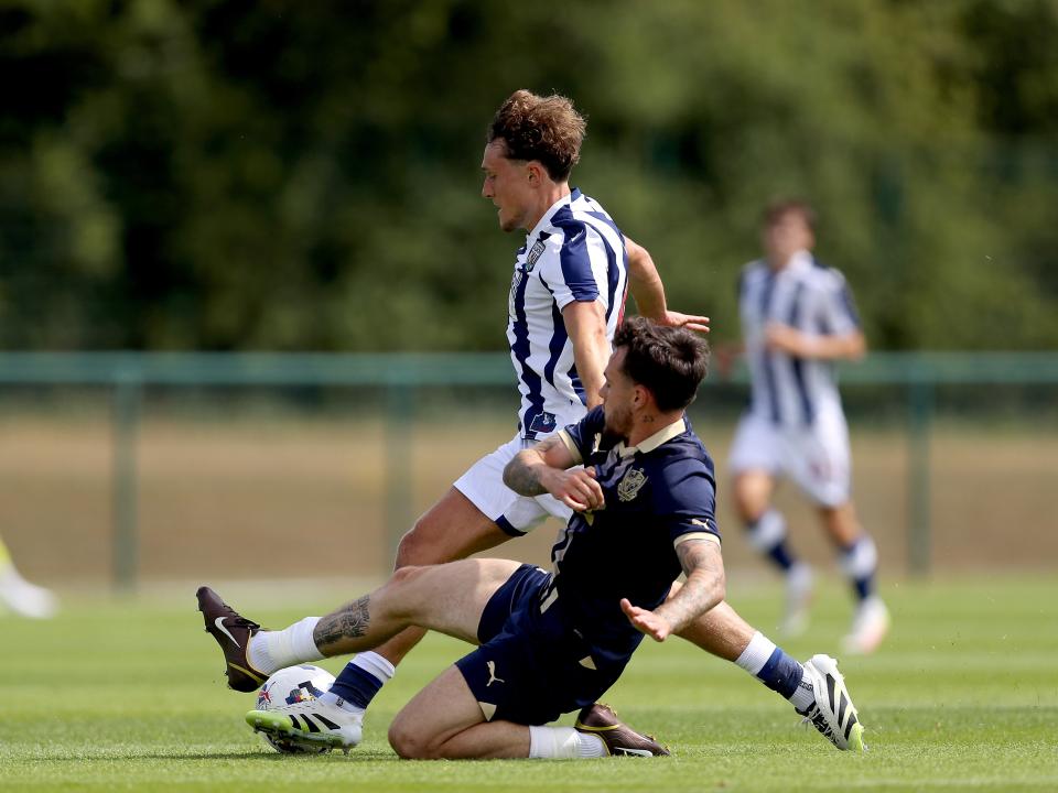 Callum Styles in action against Port Vale