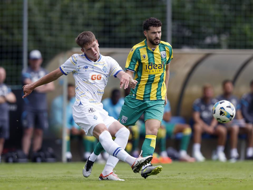 Mikey Johnston in action against Dynamo Kyiv in pre-season in Austria 
