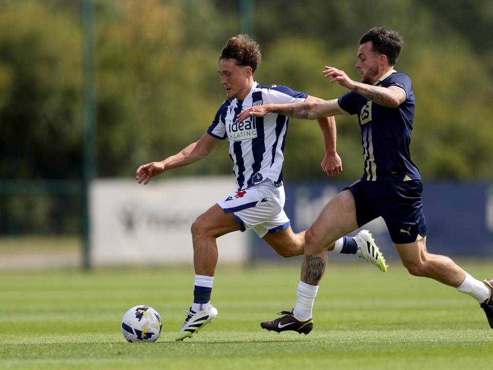 Callum Styles in action against Port Vale
