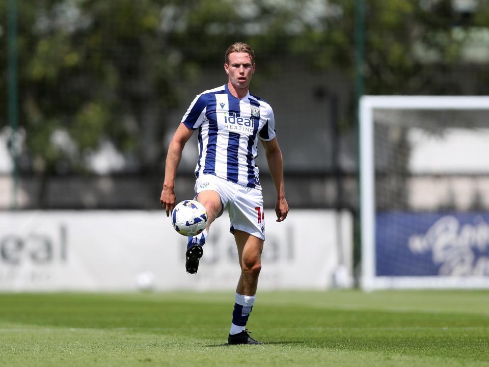 Torbjørn Heggem in action against Port Vale