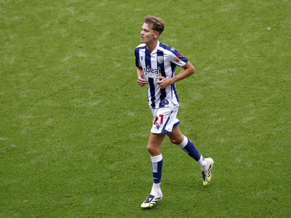 Isaac Price in action against Blackpool