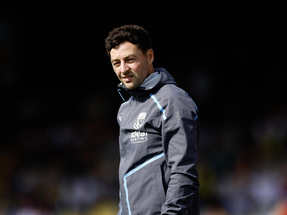 A photo of Albion boss Ryan Mason 