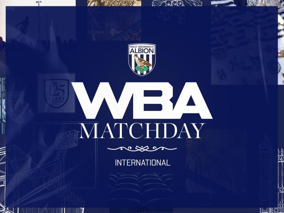 WBA Matchday - International Packages
