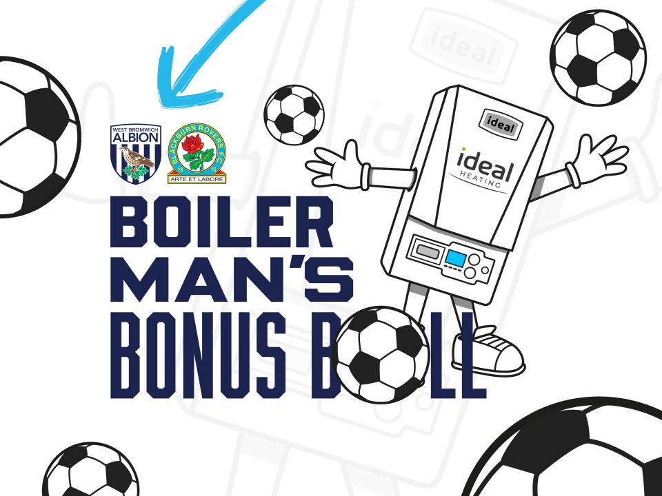 Boilerman's Bonus Ball - WBA v Blackburn Rovers