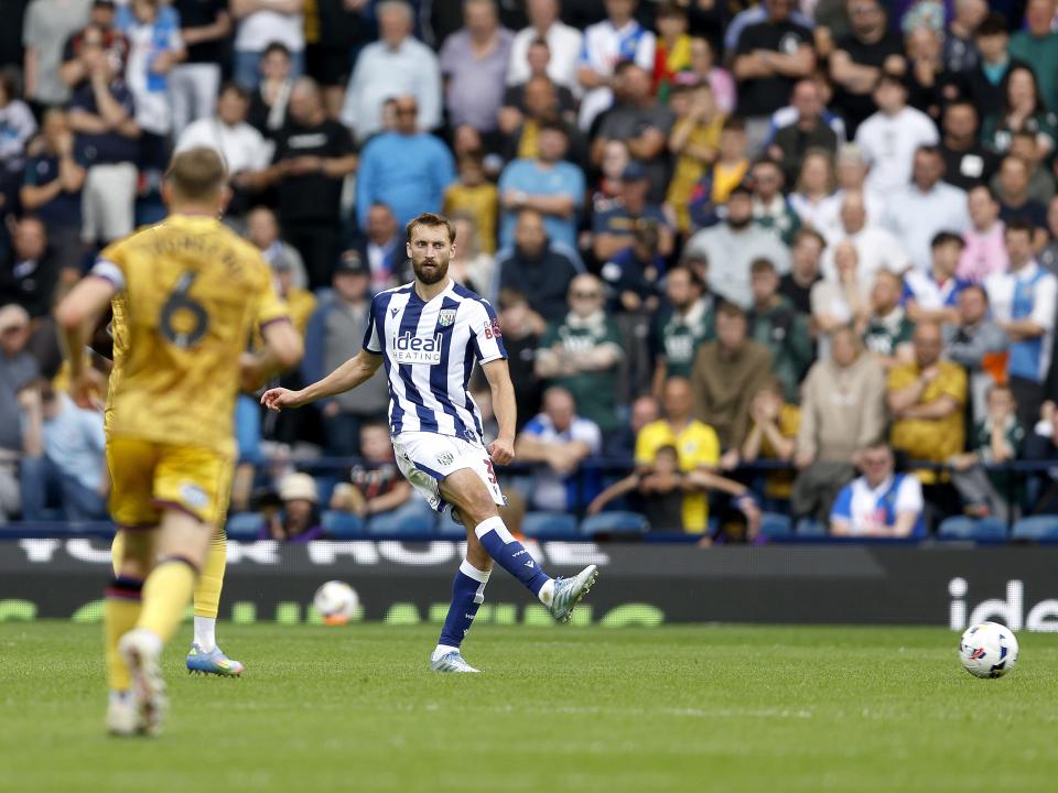 Nat Phillips in action against Blackburn