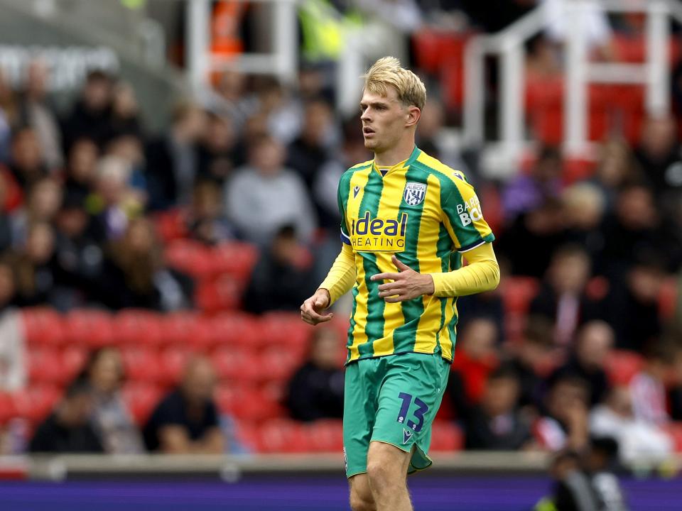 Toby Collyer in action against Stoke 