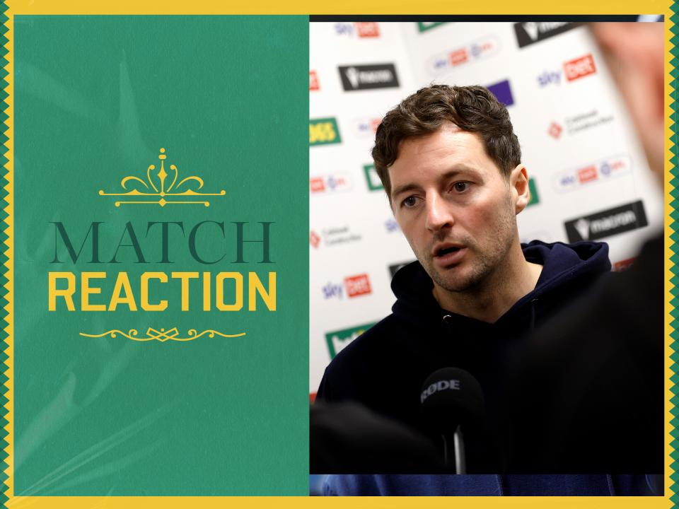 Ryan Mason is interviewed by WBA TV after Albion's win at Stoke 