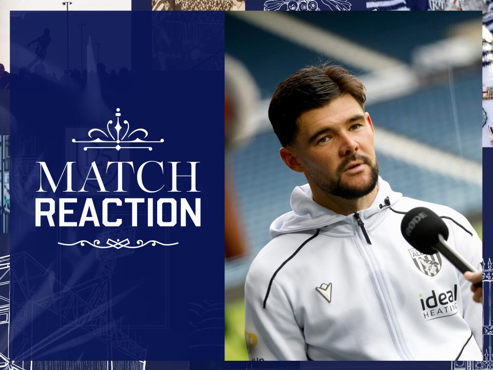 A photo of Alex Mowatt in a match reaction graphic