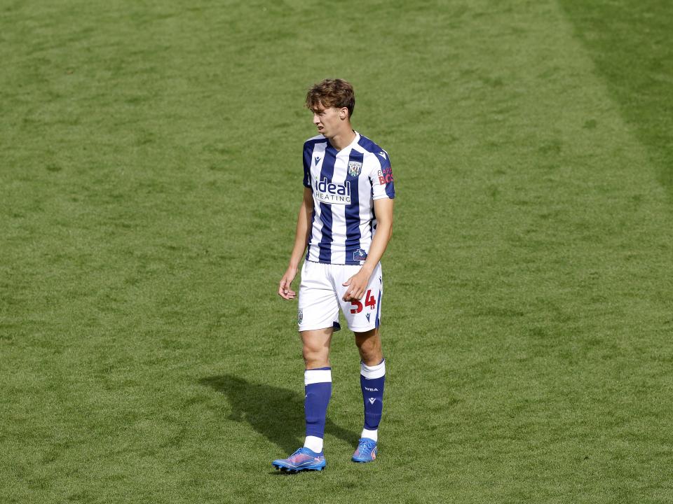 An image of Harry Whitwell playing for Albion