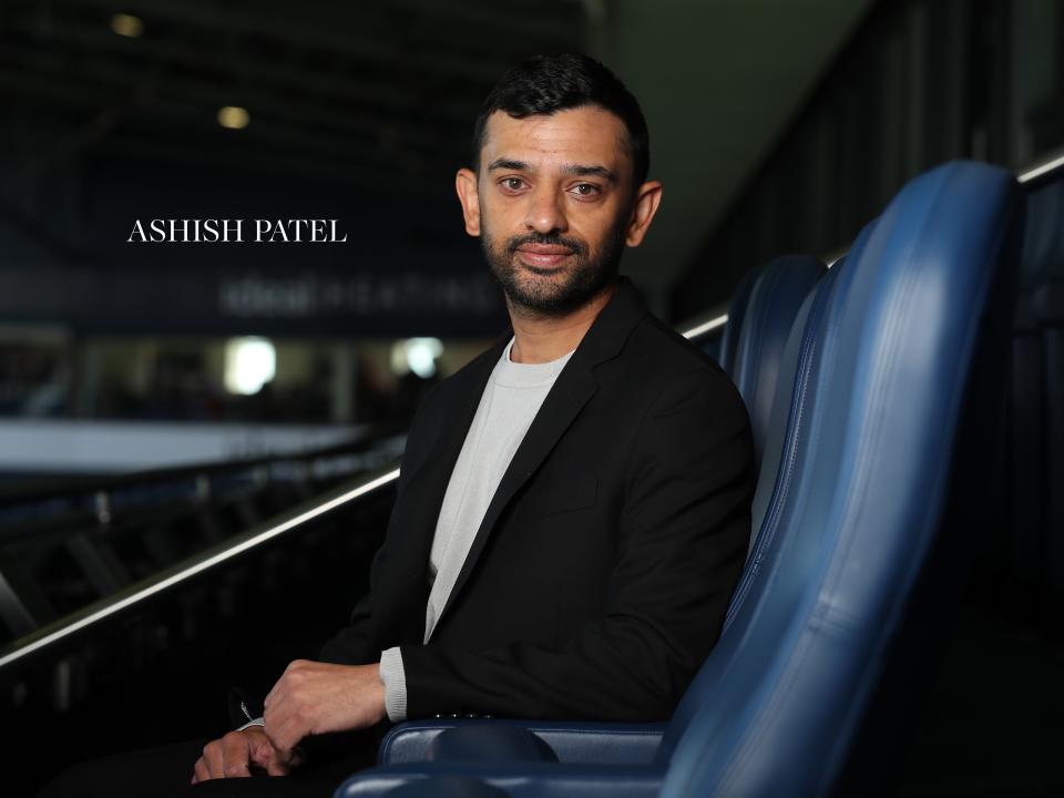 Ashish Patel smiling at the camera