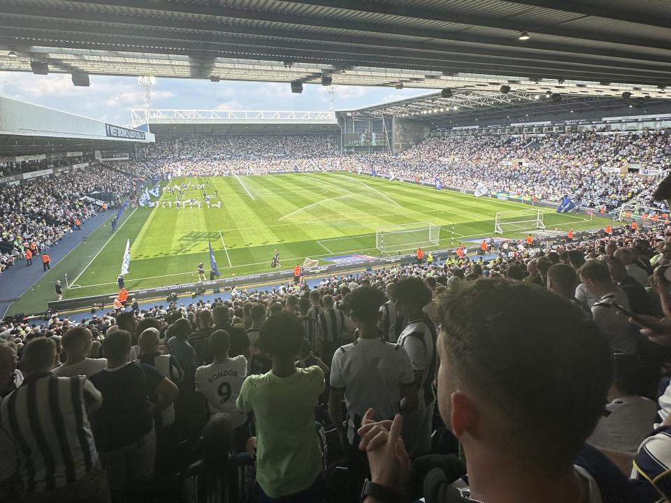 West Bromwich Albion fan photos at The Hawthorns for 125th anniversary