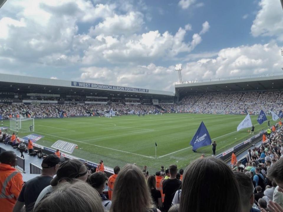 West Bromwich Albion fan photos at The Hawthorns for 125th anniversary