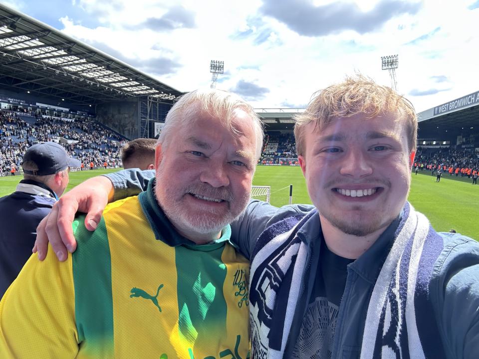 West Bromwich Albion fan photos at The Hawthorns for 125th anniversary