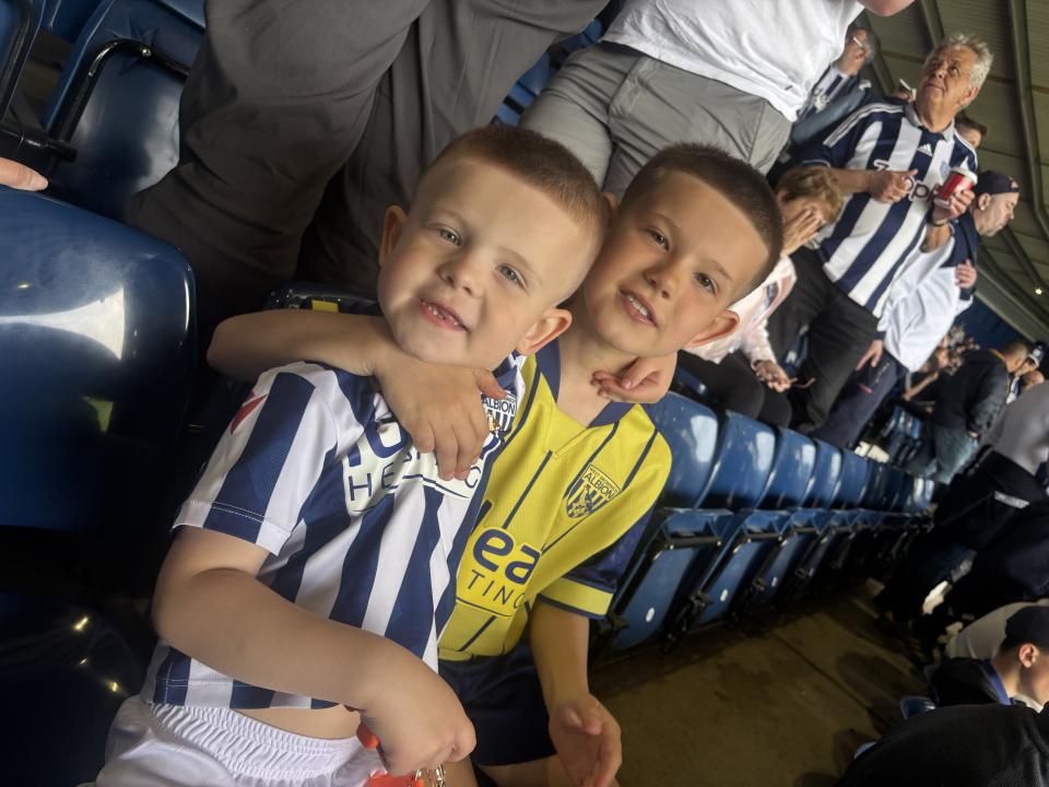 West Bromwich Albion fan photos at The Hawthorns for 125th anniversary