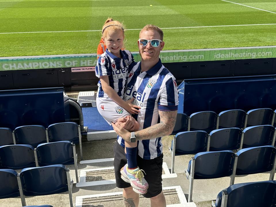 West Bromwich Albion fan photos at The Hawthorns for 125th anniversary