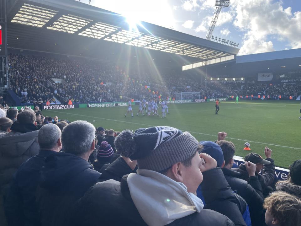 West Bromwich Albion fan photos at The Hawthorns for 125th anniversary