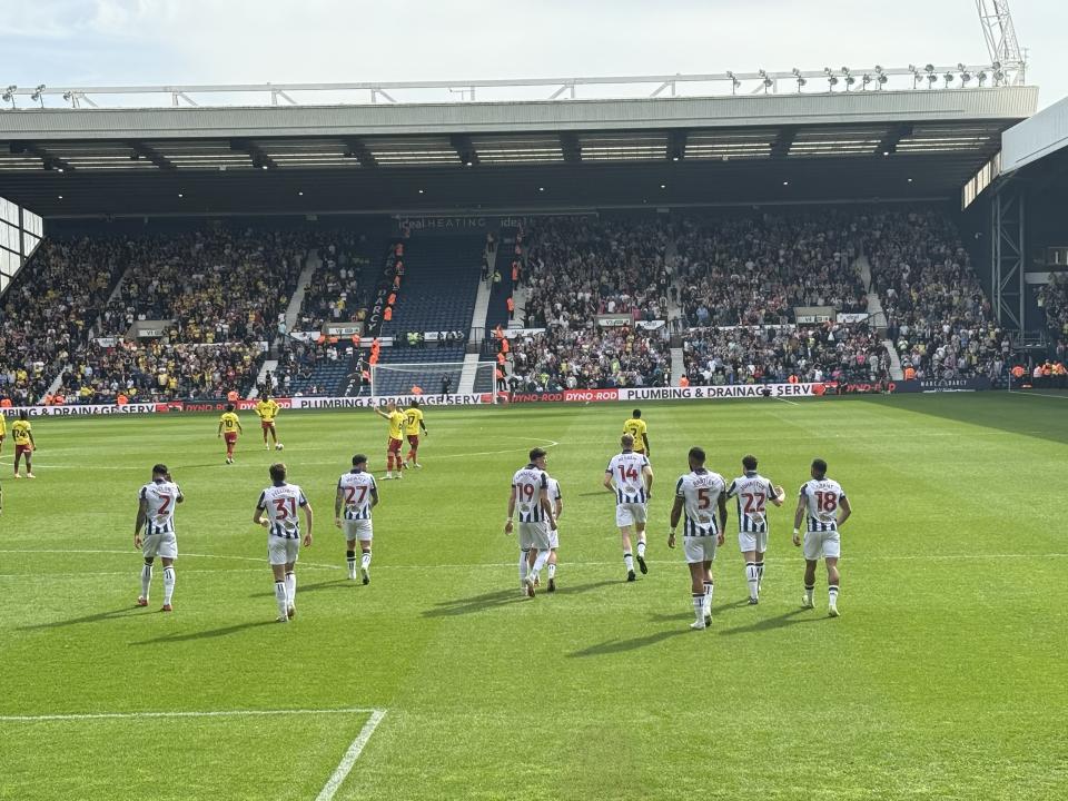 West Bromwich Albion fan photos at The Hawthorns for 125th anniversary