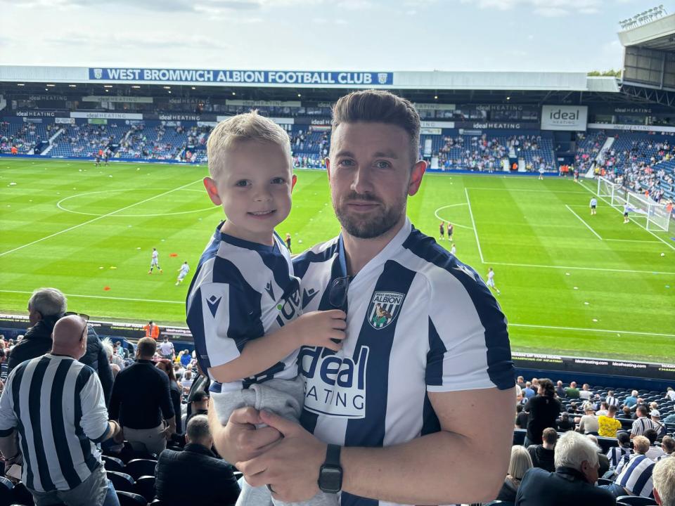 West Bromwich Albion fan photos at The Hawthorns for 125th anniversary