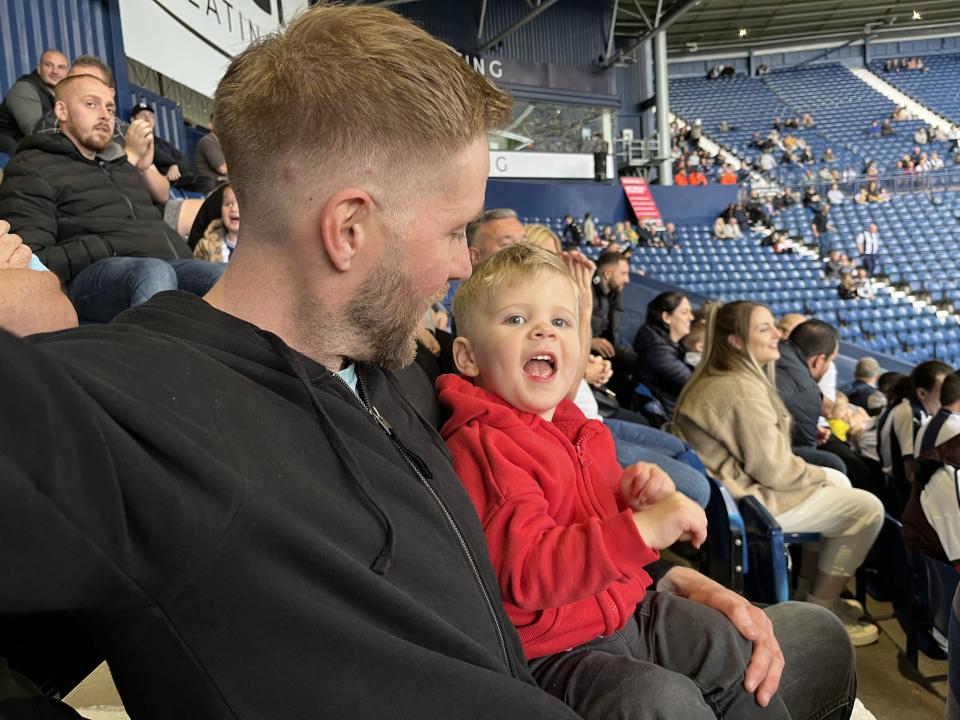 West Bromwich Albion fan photos at The Hawthorns for 125th anniversary