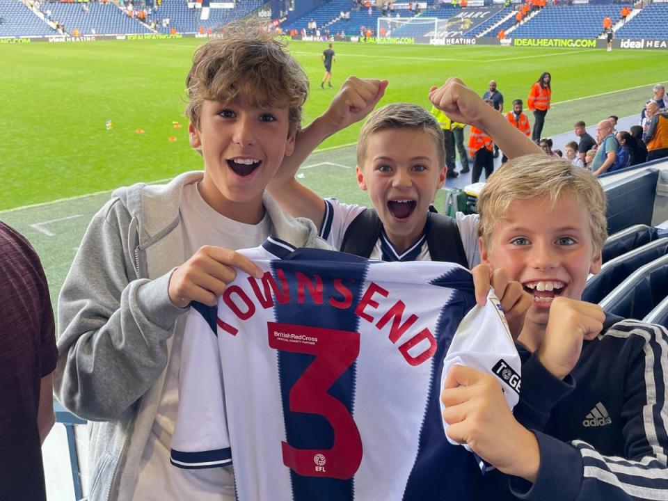 West Bromwich Albion fan photos at The Hawthorns for 125th anniversary