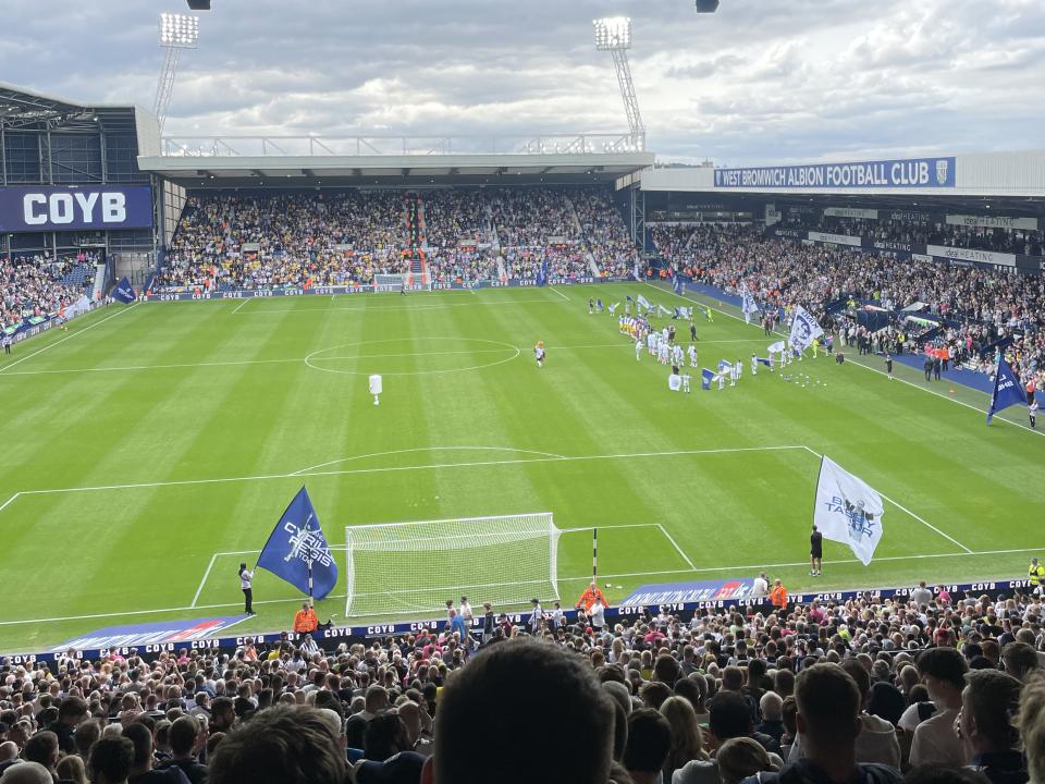 West Bromwich Albion fan photos at The Hawthorns for 125th anniversary