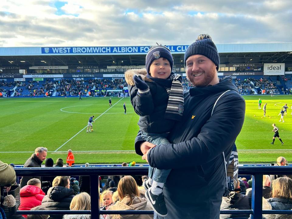 West Bromwich Albion fan photos at The Hawthorns for 125th anniversary